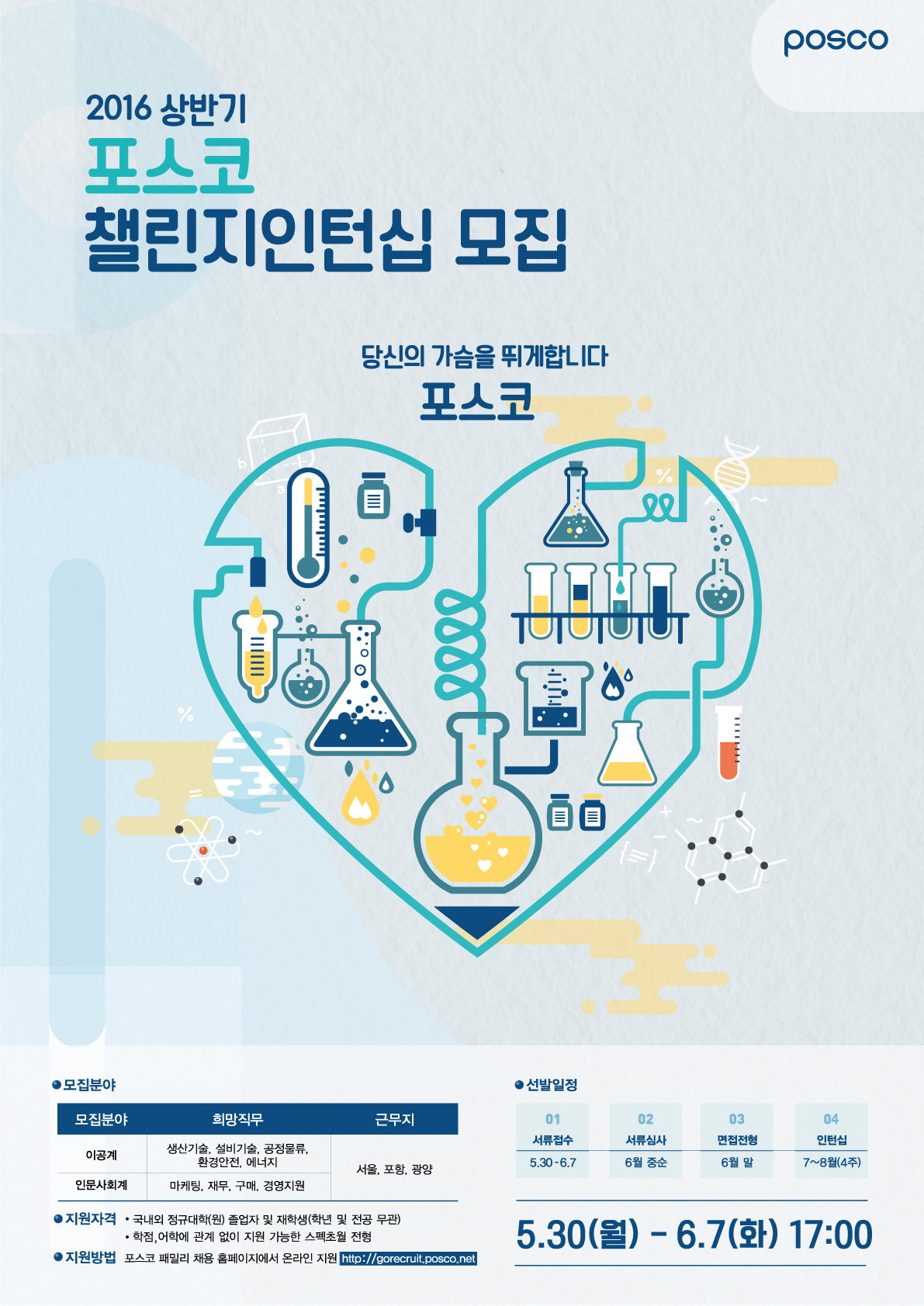(포스코) 2016 상반기 챌린지 인턴십 모집 포스터.jpg