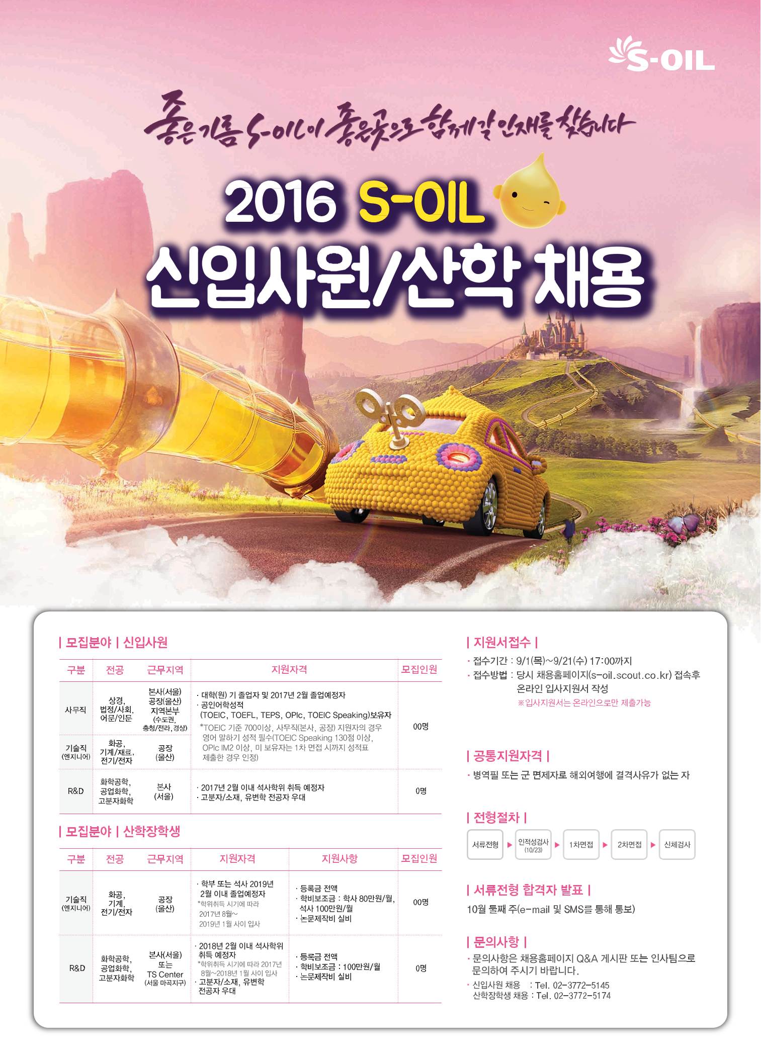 [S-OIL] 2016년 하반기 신입사원 모집요강_산학장학생 포함.jpg