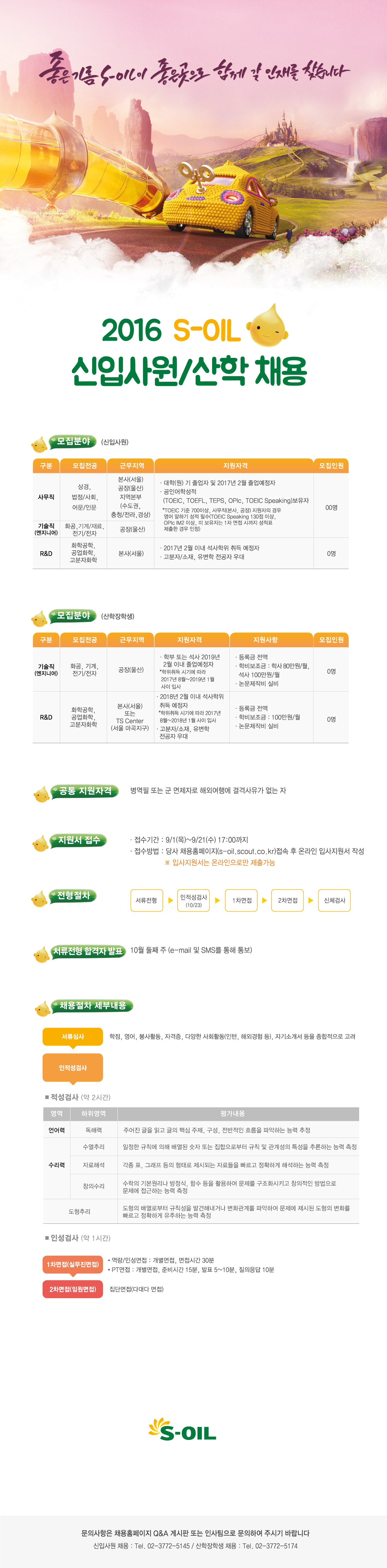 [S-OIL] 2016년 하반기 신입사원 모집요강_산학장학생 포함.jpg