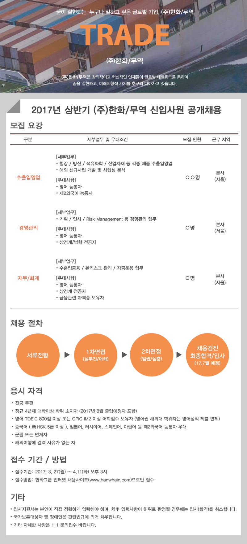 한화무역_17년 상반기 공채공고.jpg